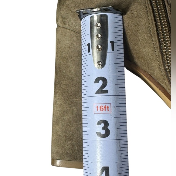 Vince Camuto | Levesna perforated booties pewter grey women size 9 - Picture 12 of 12